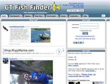 Tablet Screenshot of ctfishfinder.com